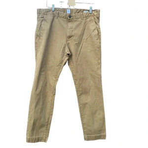 Gap men's size 38x30 slim brown khaki